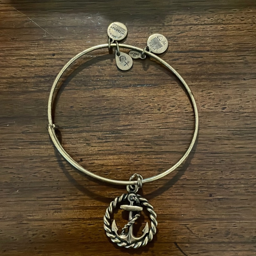 Alex and Ani anchor bracelet